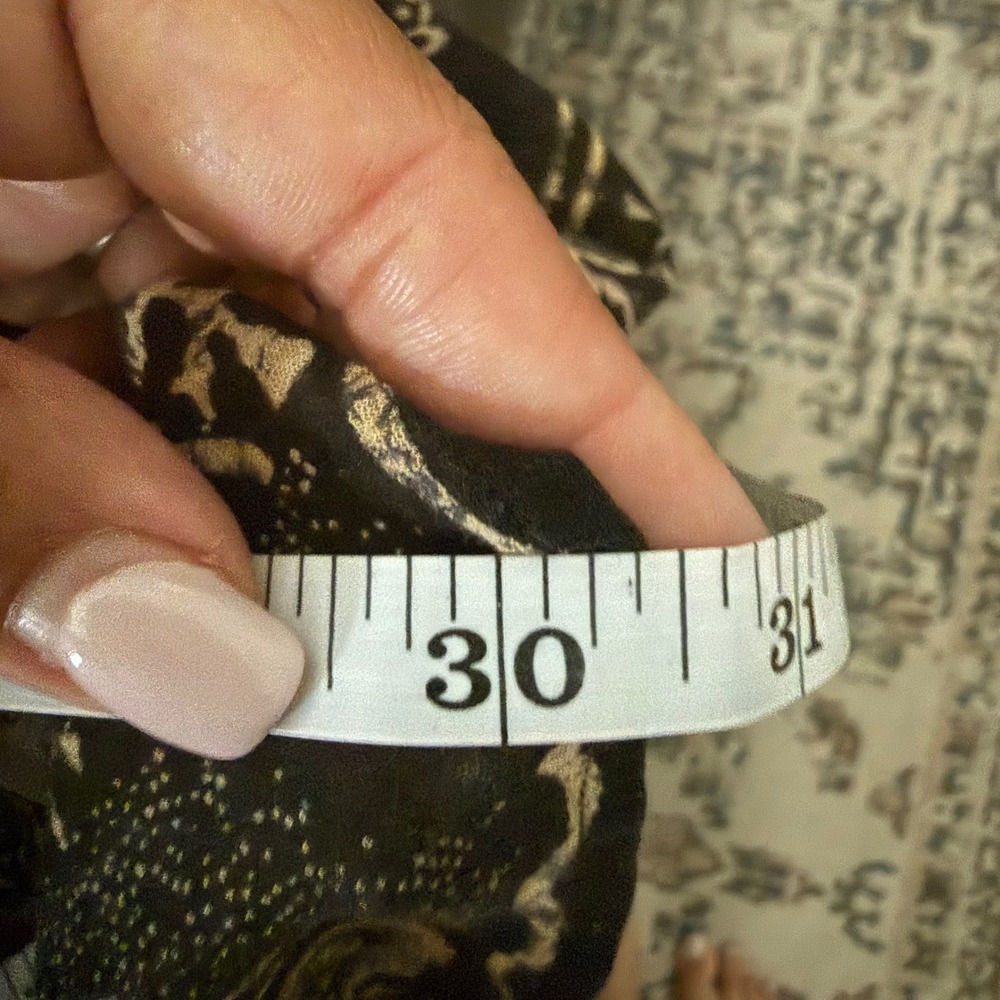 Lauren Ralph Lauren Petite L Cotton Paisley Midi Skirt Boho Western Prairie - Picture 5 of 5